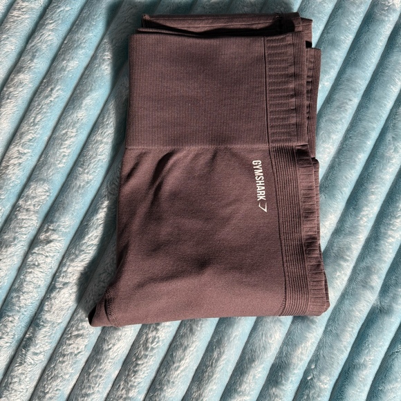 Womens gym shark Leggings with Mesh Details - Picture 1 of 4